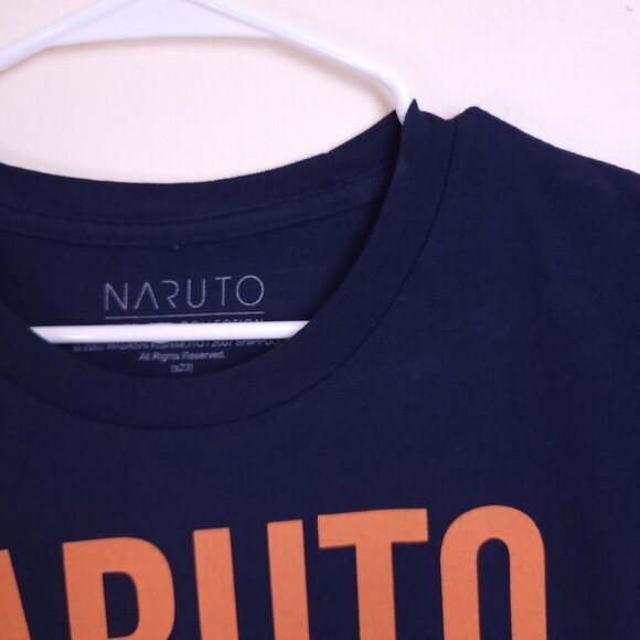 Naruto Uzumaki Black T-Shirt Village Shippuden Collection XXL - Picture 4 of 16